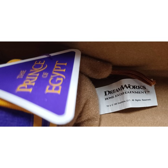 Camel Prince of Egypt Plush by Dreamworks Mini Beanie Plush 1999 - Picture 7 of 7